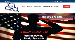 Desktop Screenshot of abetterchoiceinc.com